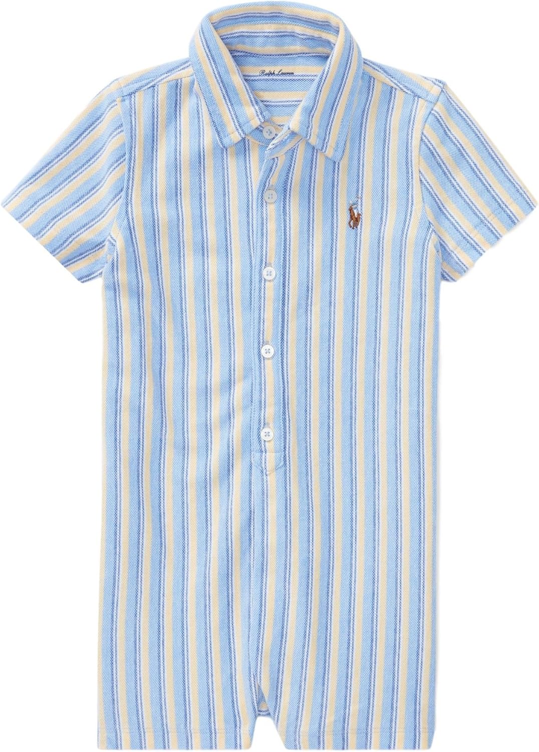 ralph lauren baby boy shortall