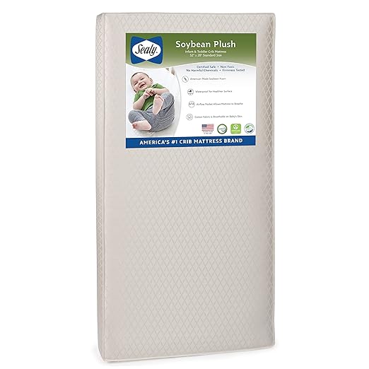 sealy soybean crib mattress