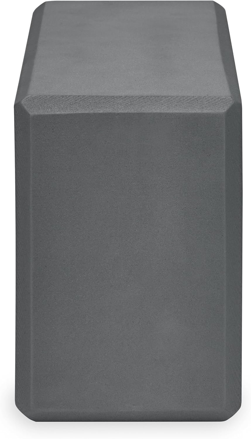 Gaiam Yoga Block + Yoga Strap Set, Grey : Sports & Outdoors