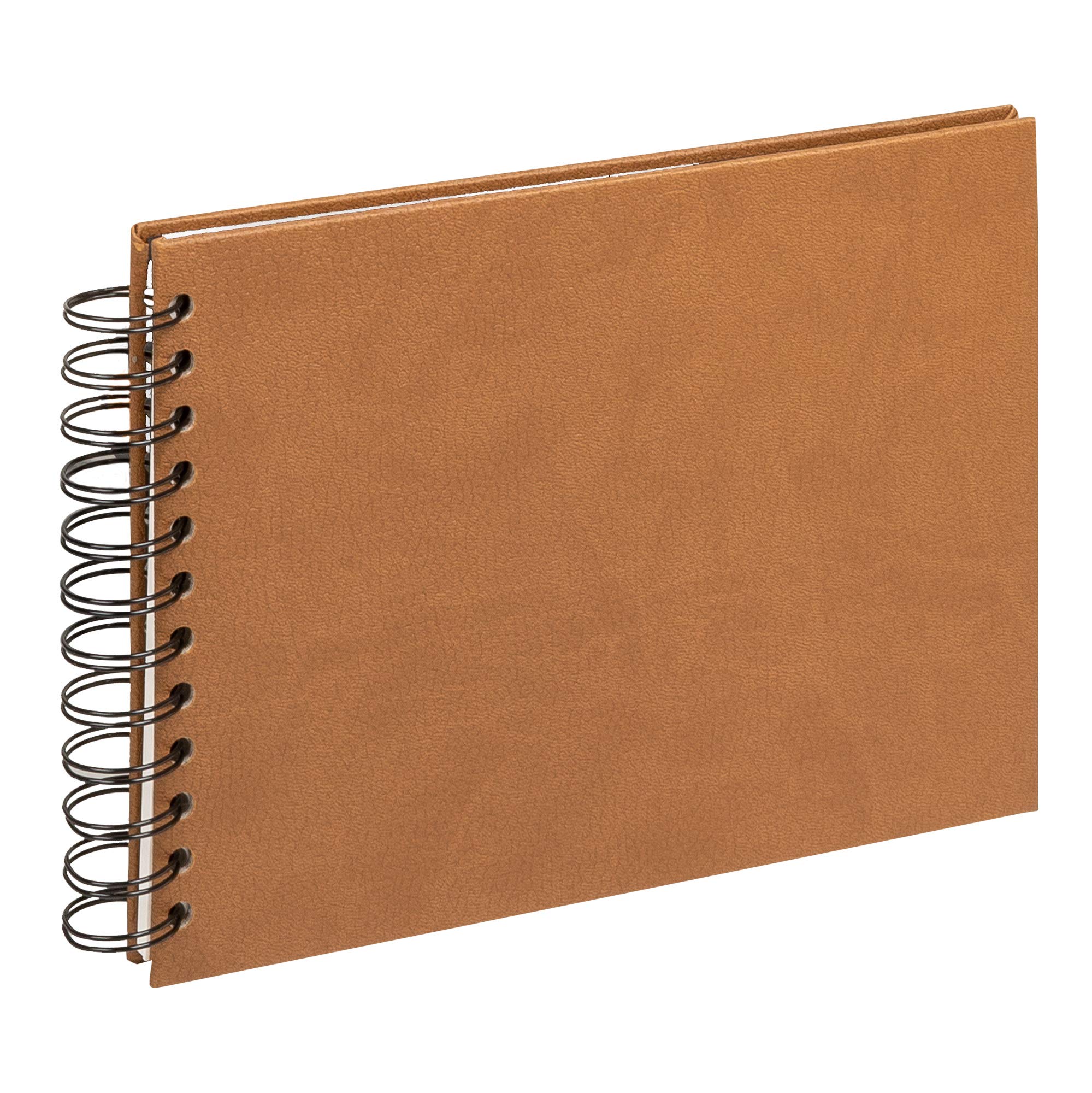 walther Design Photo Album Light Brown 17 x 23 cm Imitation Leather 6SK1723C20E