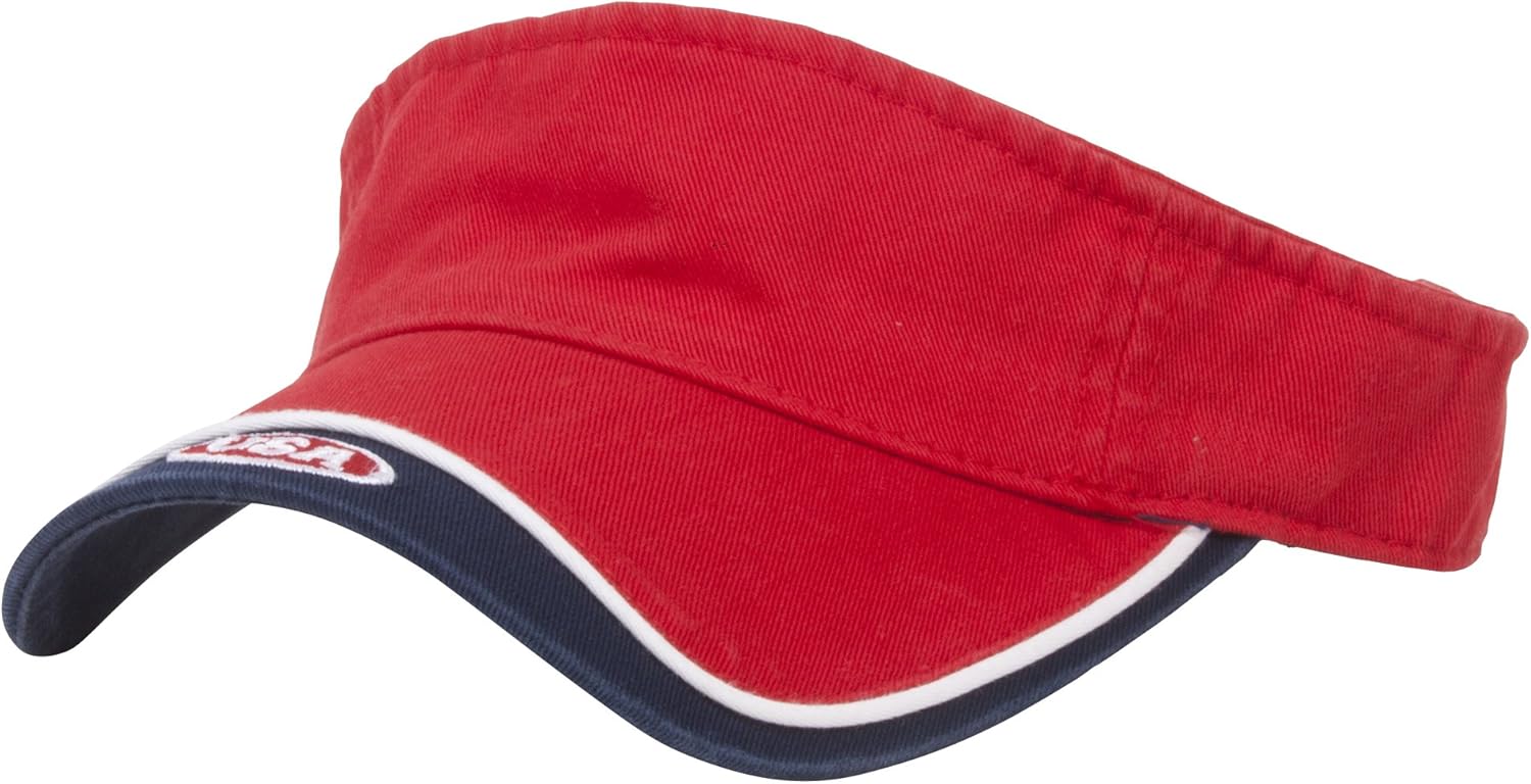 usa visor hat