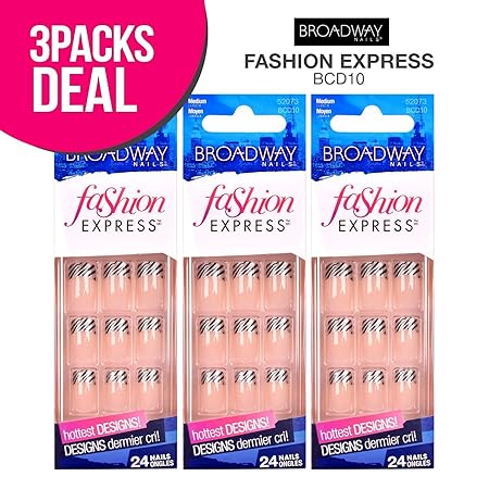 Amazon Com Broadway Fashion Express Nail Choose Your Style 3