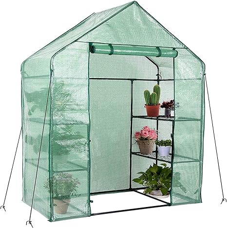 Amazon Co Jp ポータブル温室 裏庭の花の小屋 家庭菜園 種子や苗 ハーブの花や植物を育植物棚冬のウォークイン温室 ホーム キッチン Amazon Co Jp ポータブル温室 裏庭の花の小屋 家庭菜園 種子や苗 ハーブの花や植物を育植物棚冬のウォークイン温室 ホーム キッチン
