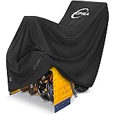 Kipiea Snow Blower Cover Waterproof Outdoor - 600D Heavy Duty Snow Thrower Cover Compatible with Cub Cadet, Ariens, Toro, EGO, Craftsman, Snow Joe, Honda, Husqvarna, Ryobi