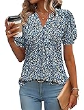 IECCP Spring Tops for Women 2025 Puff Short Sleeve