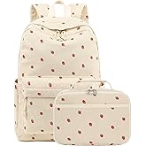 Bluboon Backpack for Girls Kids Preschool Backpack with Lunch Box Kindergarten Bookbag Toddler School Bags Set