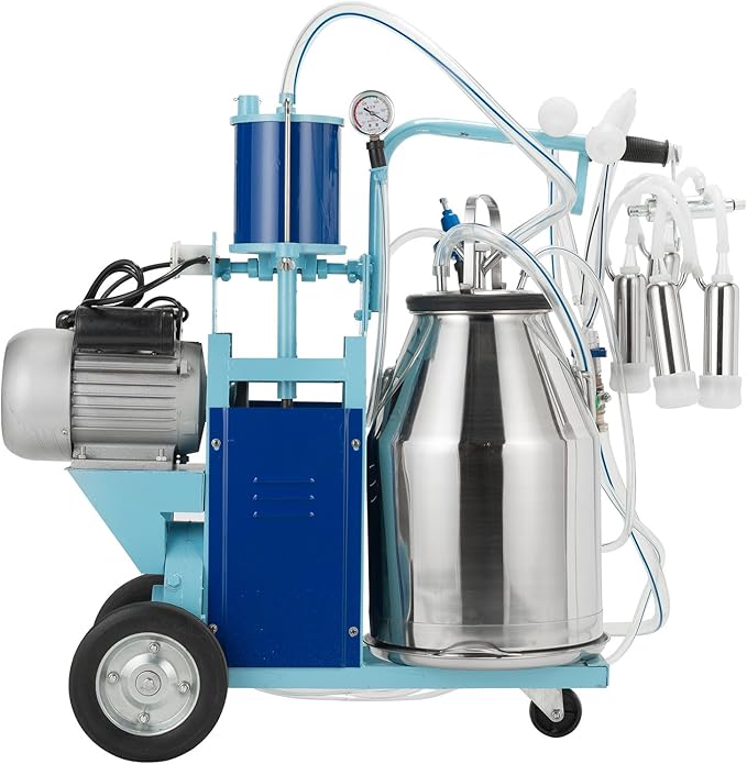 COZ Electric Milking Machine Stainless Steel Milker