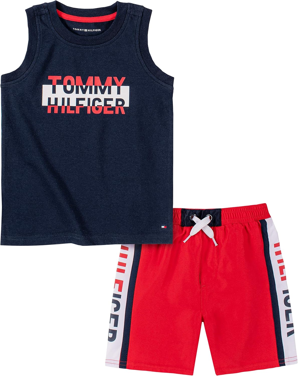 Tommy Hilfiger Baby Boys' 2 Pieces Tank Top Shorts Set