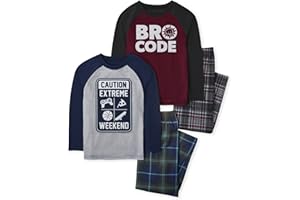 The Children's Place Girls Long Sleeve 2 Piece Pajamas