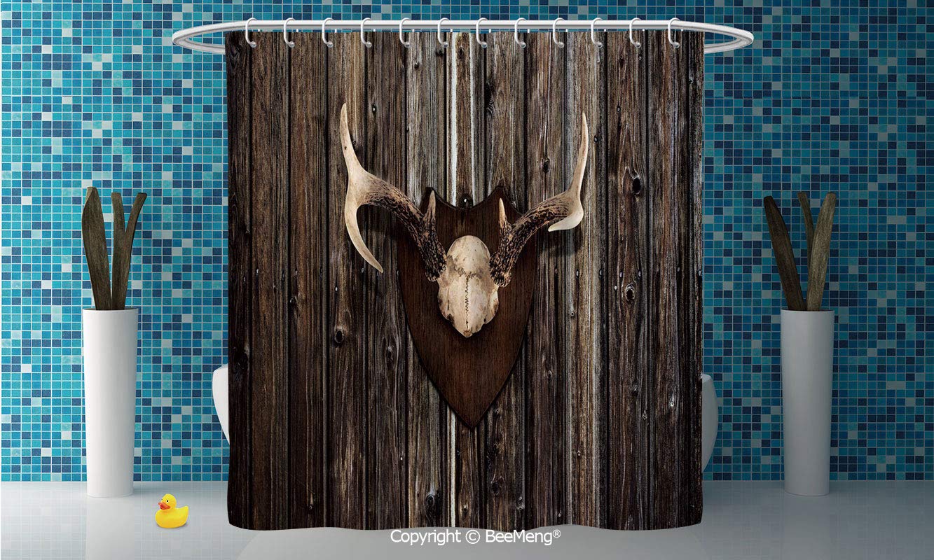 Amazon Com Bath Curtain Suit Bathroom Waterproof Curtain Shower