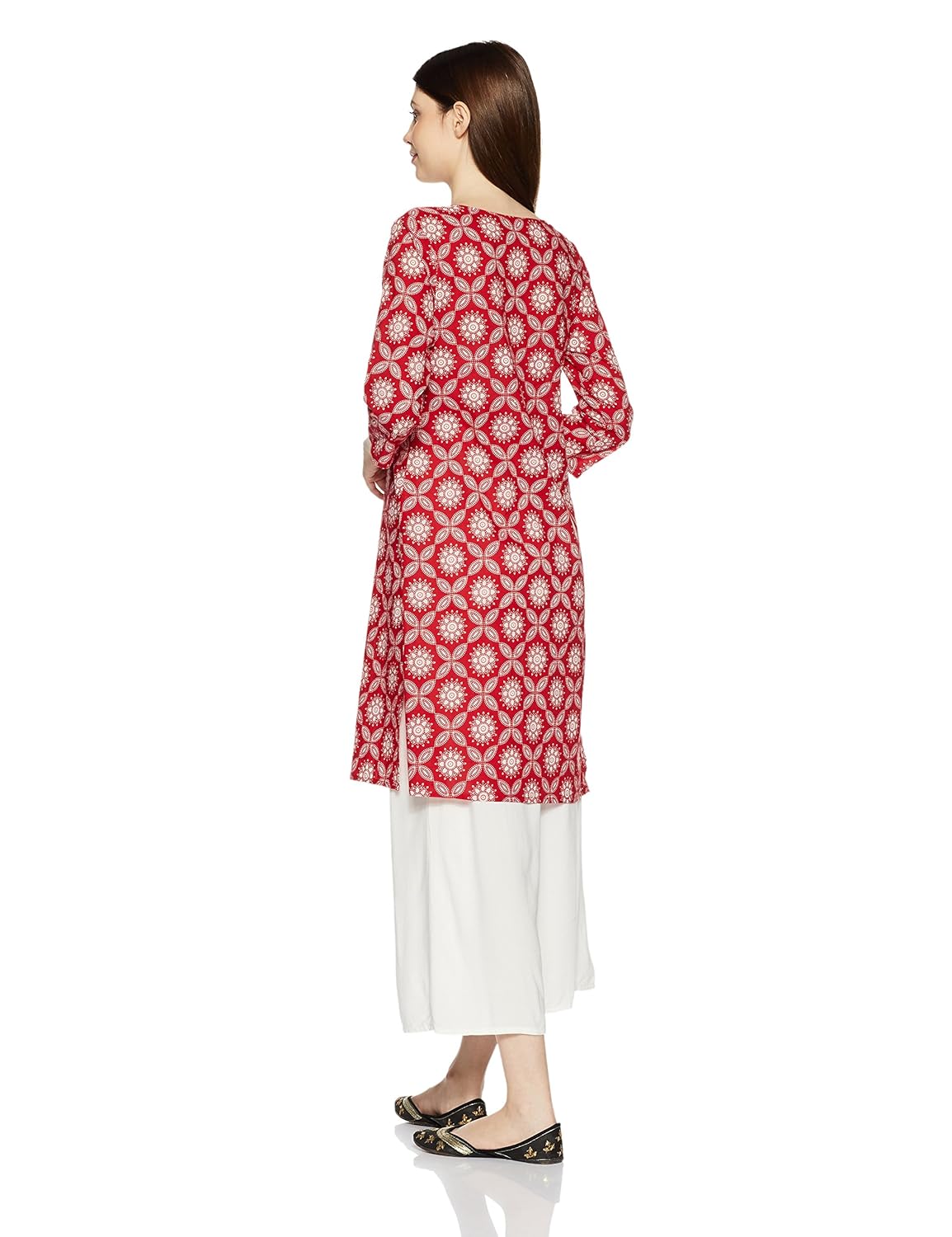 amazon brand- myx women's straight kurta