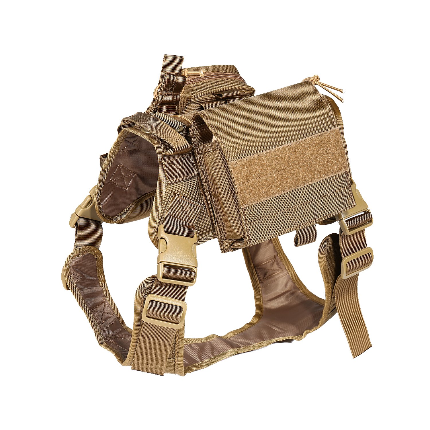 Feliscanis Service Dog Vest Harness Training Tactical Molle Dog Vest
