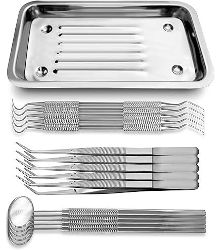 Amazon.com: 40 Pcs Dental Examination Basic Set Mirror 5, Explorer