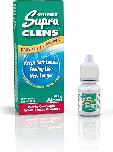 Amazon Com Opti Free Supra Clens Daily Protein Remover 3 Ml