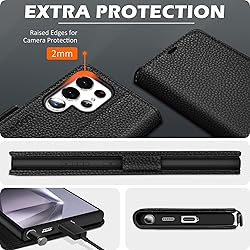 SHIELDON Wallet Case for Galaxy S25 Ultra