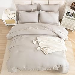 Litanika California King Comforter Set Linen - 7