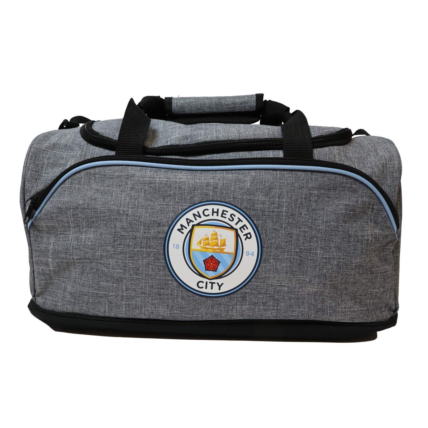 FOCO Officially Licensed Manchester City FC Grey Duffle Bag