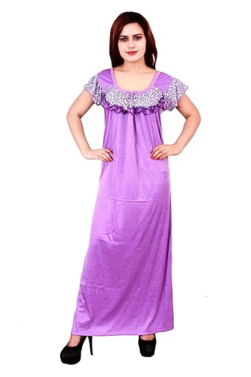 Hosiery Night Dress - Pink