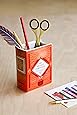 Bibliophile Vase: Collected Curiosities, Vaso In Ceramica Con Citazione, 20.6x16.6x7.8 Cm, Per Libri E Fiori - 3