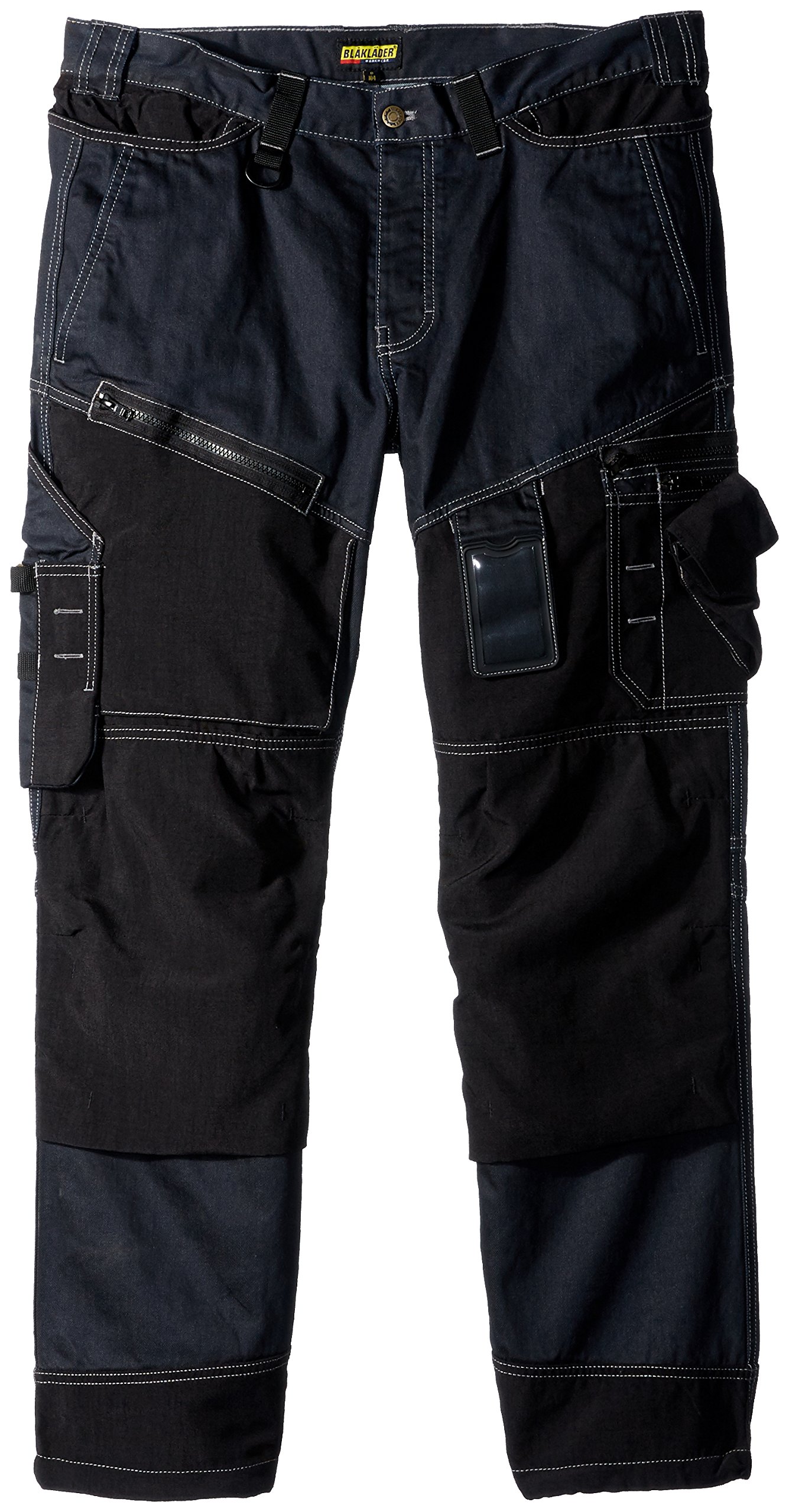Blakläder 150011408999D108 Size D108 Craftsman Trousers - Navy Blue/Black