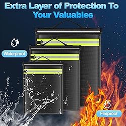 Lulrsay 5 Pack Faraday Bags EMP Proof,Faraday Bags