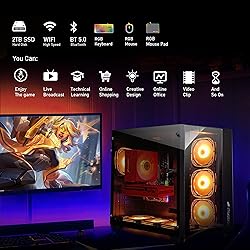 STGAubron Gaming Desktop PC,Intel Core i7-11700KF