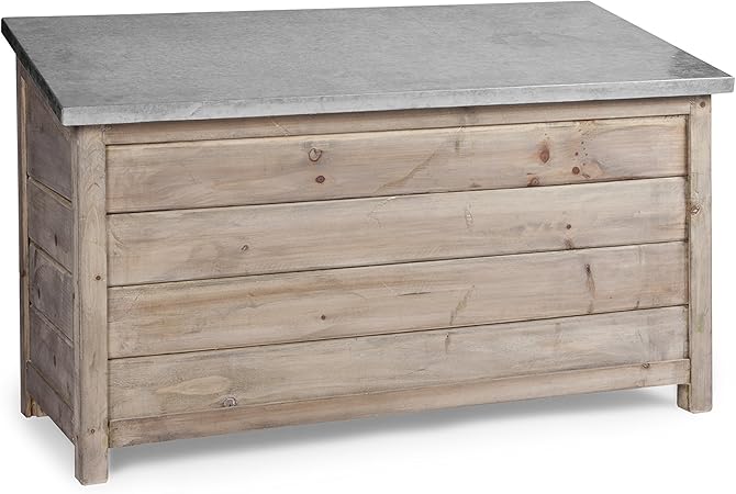 Garden Trading Aufbewahrungsbox Aldsworth Fur Den Aussenbereich Klein Amazon De Garten