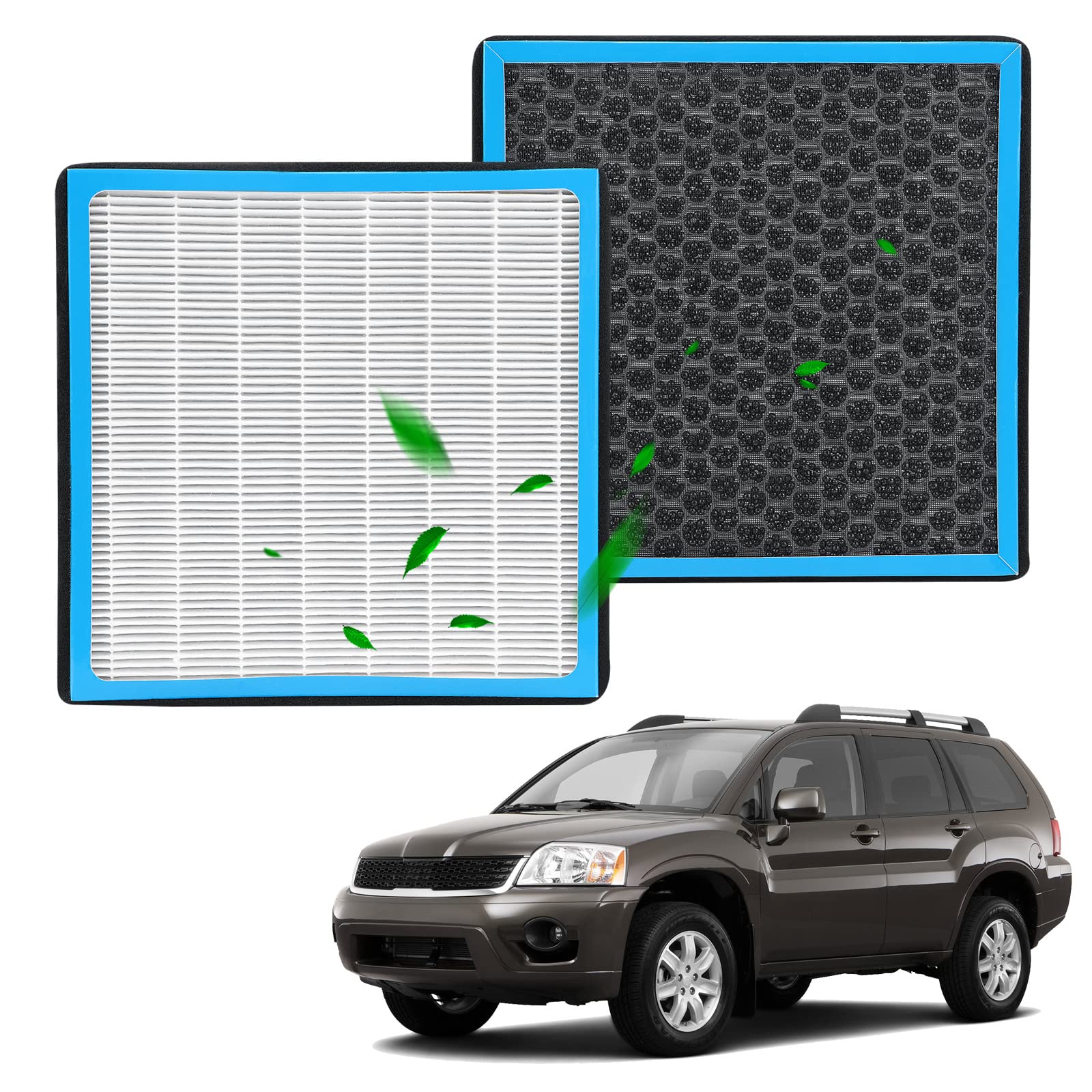 Photo 1 of 1*HEPA Cabin Air Filter replacement CF9846A Compatible with Toyota 4Runner,Celica,Fj Cruiser,Prius,Sienna;Mazda MPV;Mitsubishi Endeavor,Galant,B9 Tribeca,Legacy,Outback,Tribeca