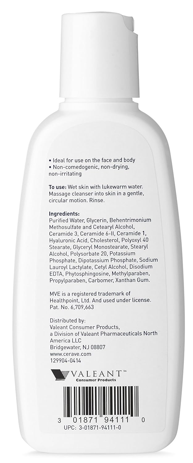 cerave salicylic acid cleanser travel size