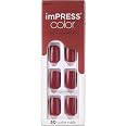KISS ImPRESS Color Press-On Nägel – Mit Klebepad, 30 Stück, Matt-Look „Frosting“