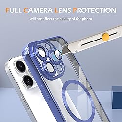 IAIYOXI Magnetic Clear Case for iPhone 13 Pro with
