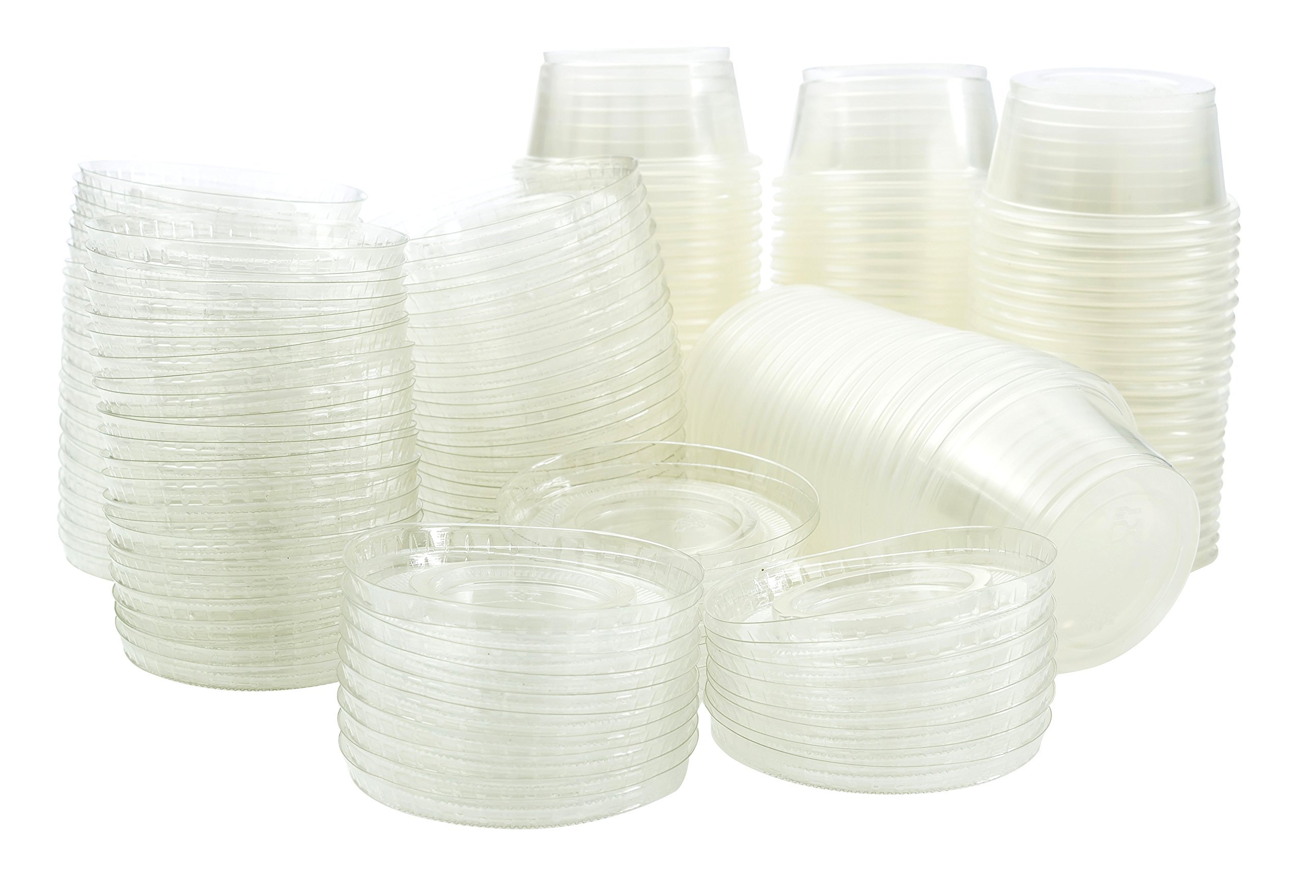 Plastic Jello Shot Cups By Green Direct Disposable 2 oz Clear Cups
