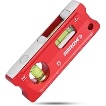 WBE 4-Piece Spirit Level Set - Magnetic Torpedo Level, 16", 7", 5", 4" With 45°/90°/180° Bubbles - View #3