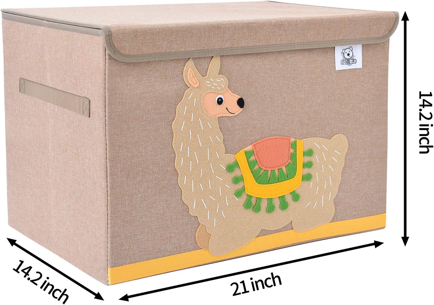 CLCROBD Foldable Kids Large Toy Chest with Flip-Top Lid - Image 4