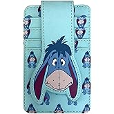 Disney Card Holder Wallet Slim Compact (Eeyore Light Blue)