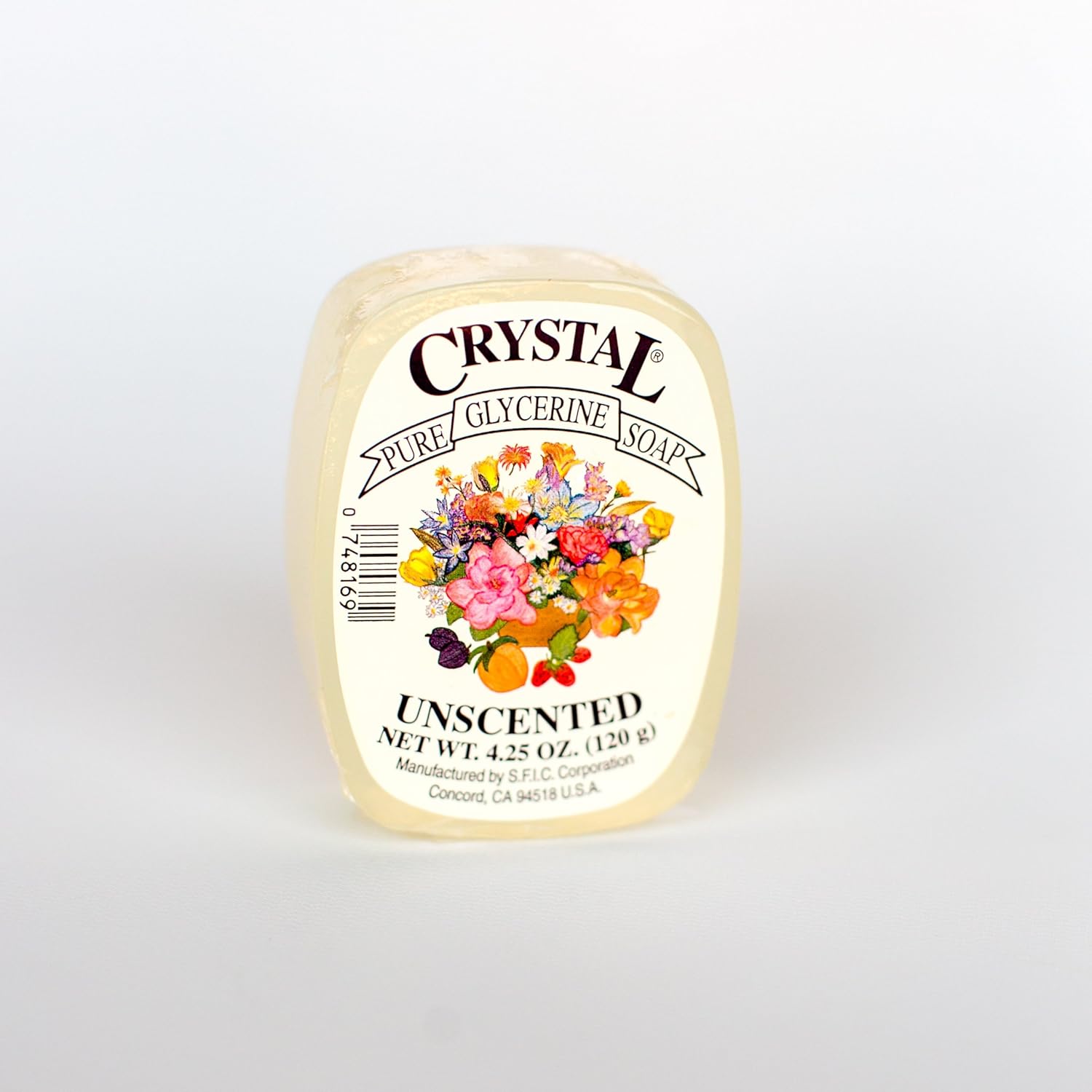 Crystal Glycerine Soap Bars Unscented (24 bars)