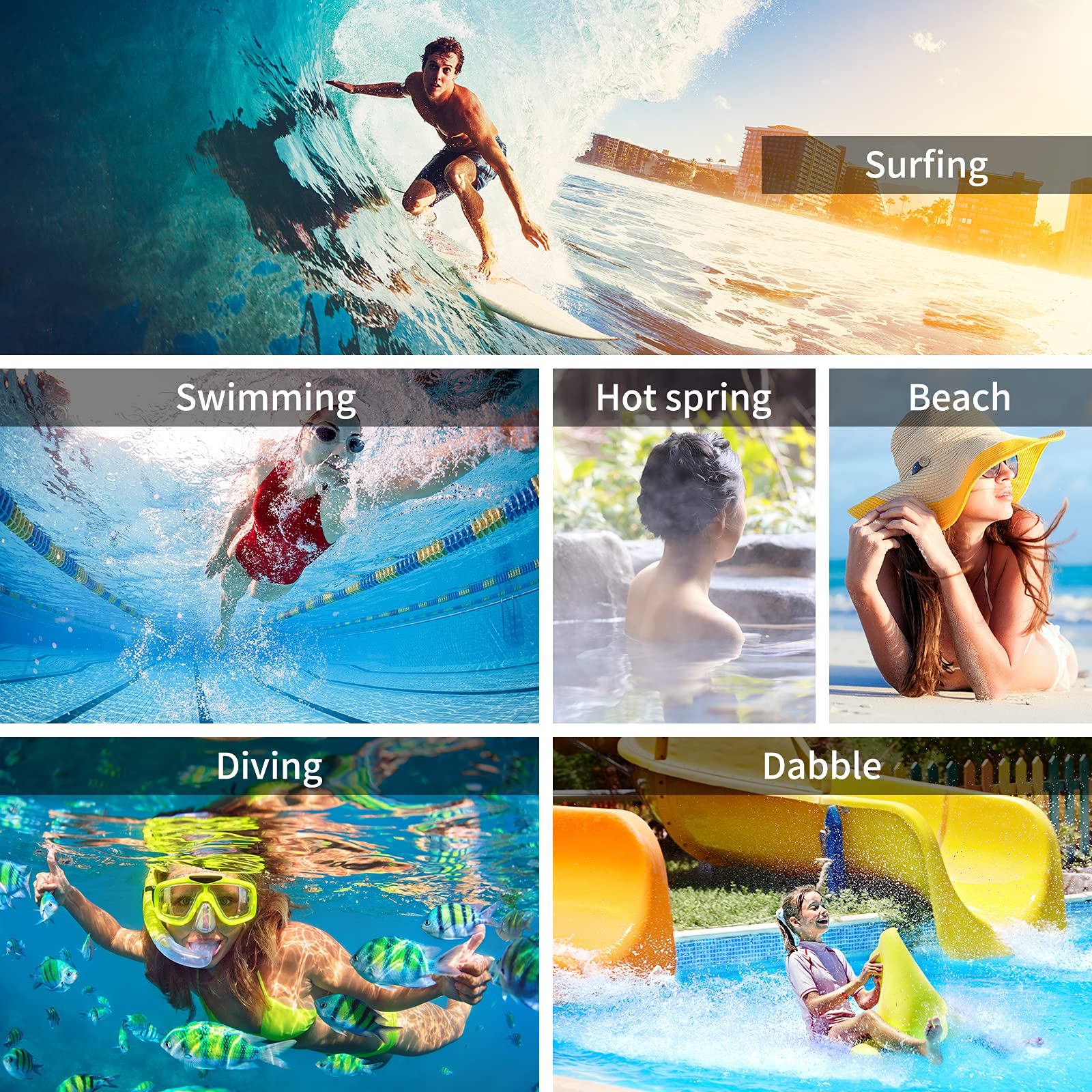 UNBREAKcable wasserdichte Handyhülle Unterwasser Handytasche - [2 Stück] 7.0 Zoll IPX8 Wasserfeste Hülle für Schwimmen für iPhone 17 Air 16 15 14 13 Pro Max, Samsung S25 S24 Ultra S23 S22 S21 & Mehr 8