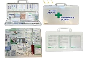 Ontario, Section 9 Deluxe, 36 Unit, Plastic Box first aid Kit