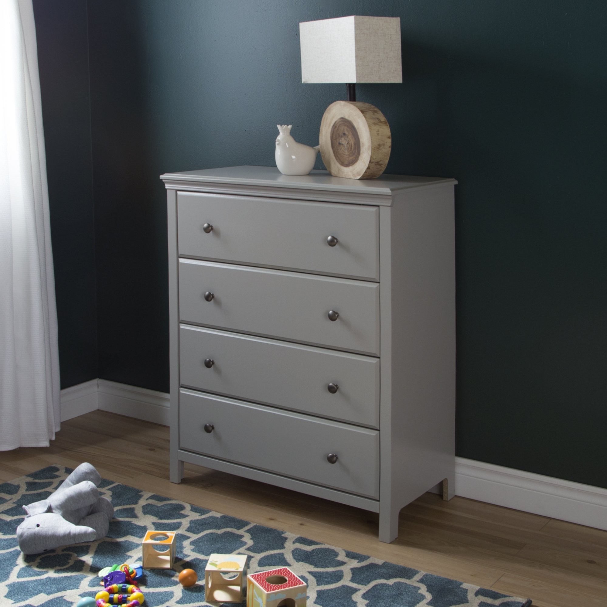 South Shore Cotton Candy Changing Table with Removable