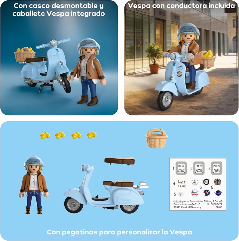 | Vehículos | 80 años de Vespa: Estilo icónico