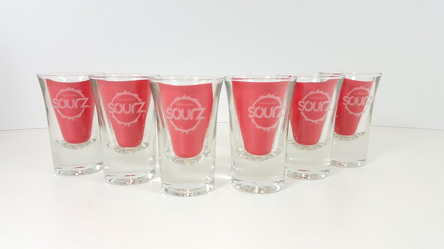 Sourz GläserSet 6x Sourz Shot Gläser Shotglas Amazon.de Küche & Haushalt