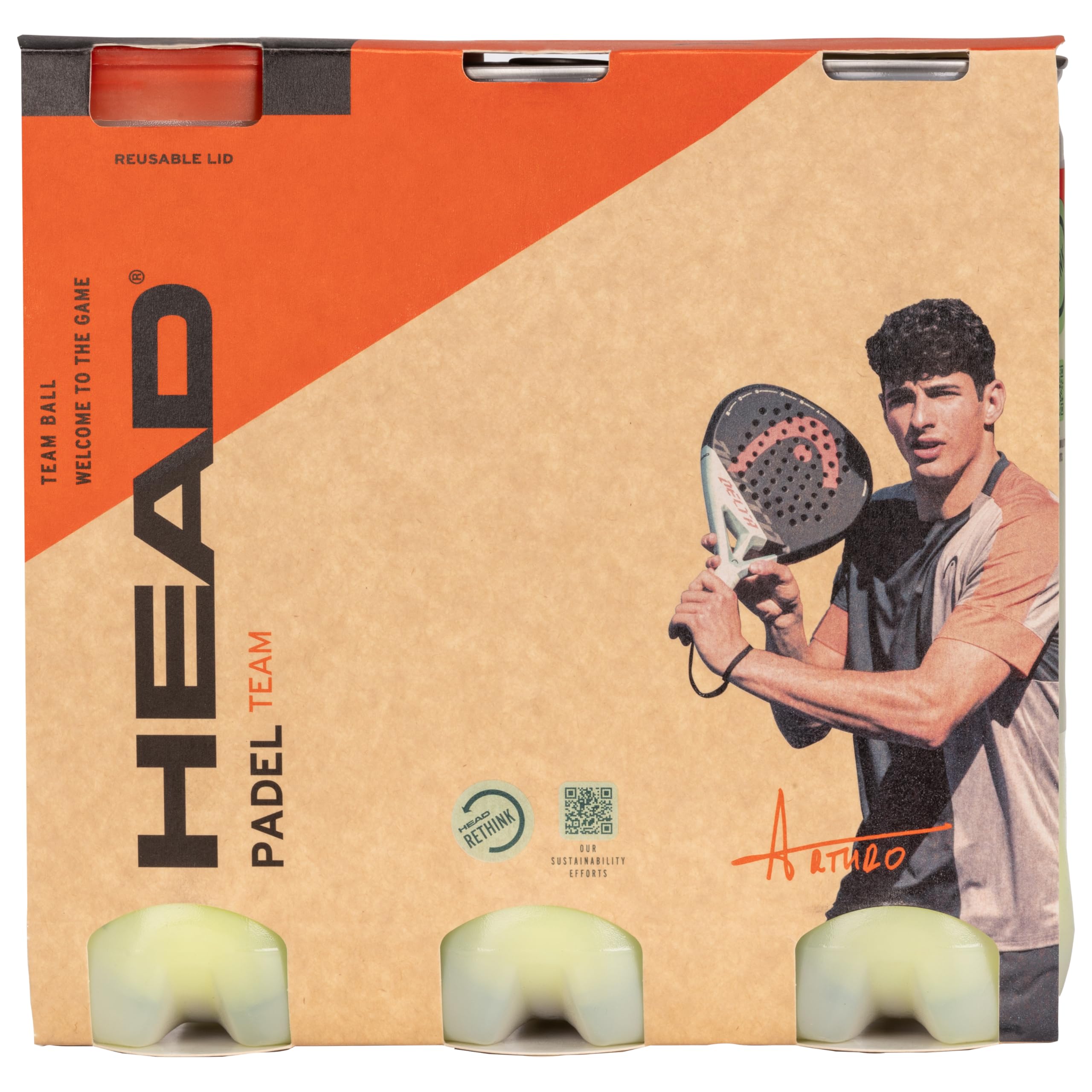HEAD Padel Team Ball Tri-Pack