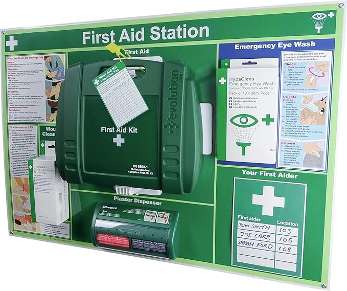 Safety First Aid Large Workplace First Aid Station Amazon.co.uk