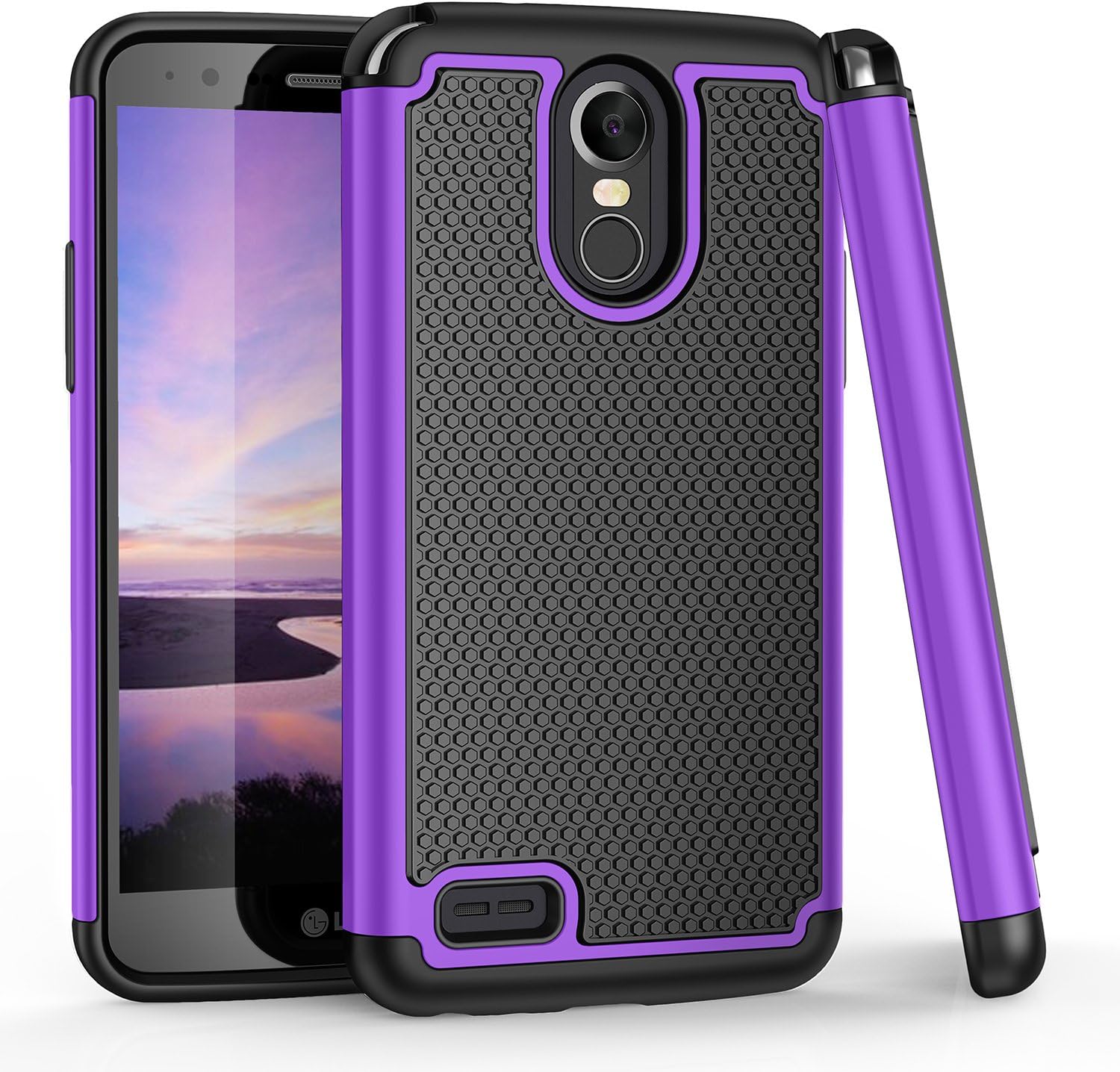 Best 3 Layer Lg Stylo 3 Plus Case