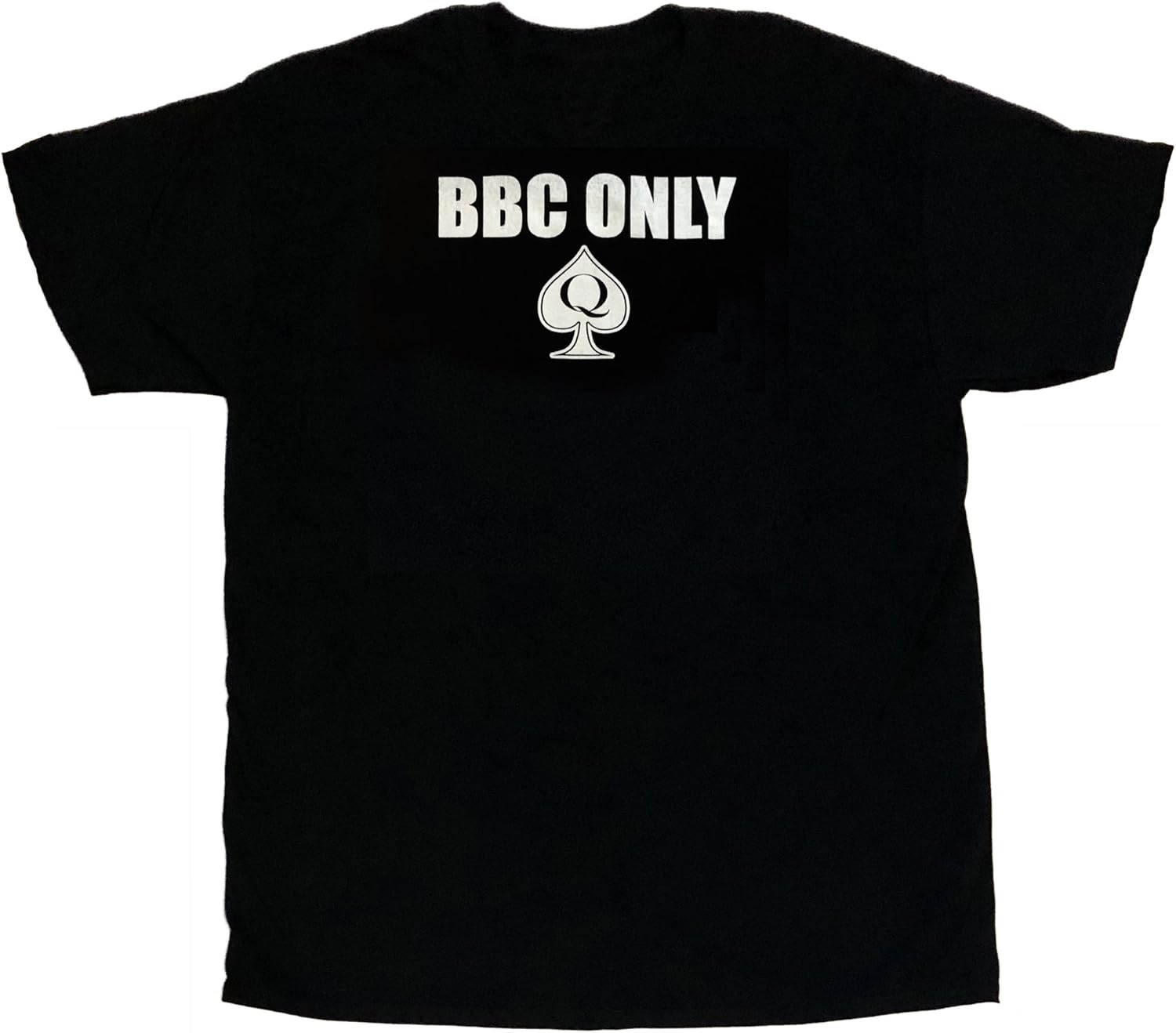 Amazon Co Jp プラスサイズ Queen Of Spades c Only Tシャツ w メンズサイズ Us サイズ Large カラー ブラック 服 ファッション小物