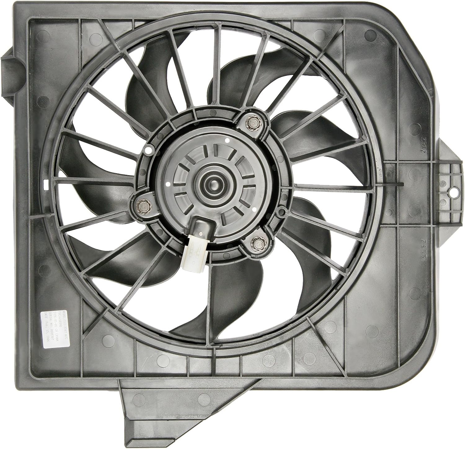 ACDelco 1581411 Air Conditioning Condenser Fan Automotive