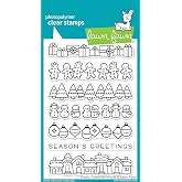 Lawn Fawn Clear Stamps 4"X6"-Simply Celebrate Winter