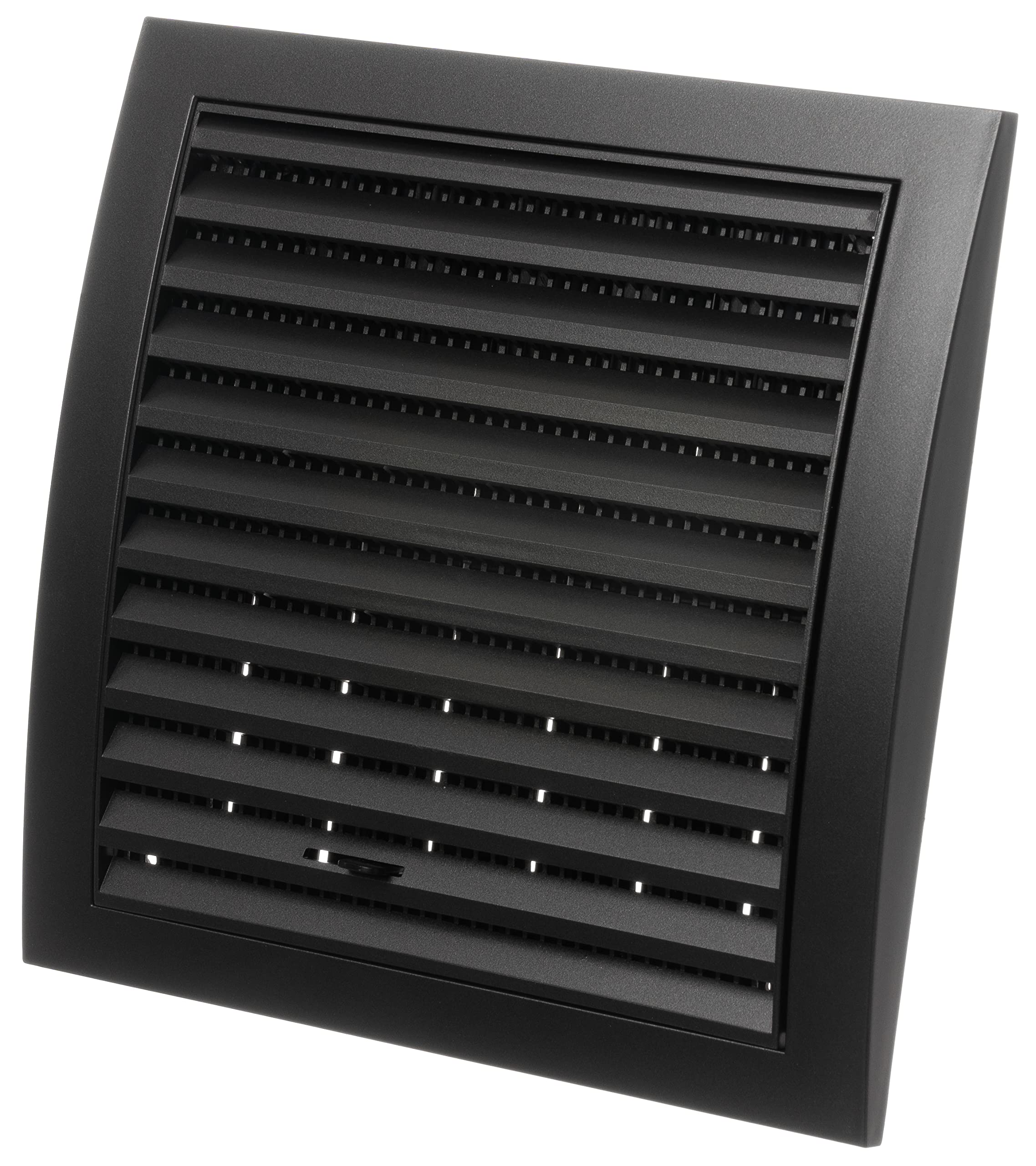 190x190mm / 8x8 inch Anthracite Plastic Adjustable Ventilation Grille - Air Vent Cover with Insect Protection