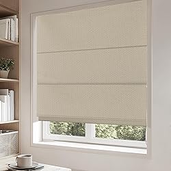 BERISSA Roman Shades for Interior Windows, Room