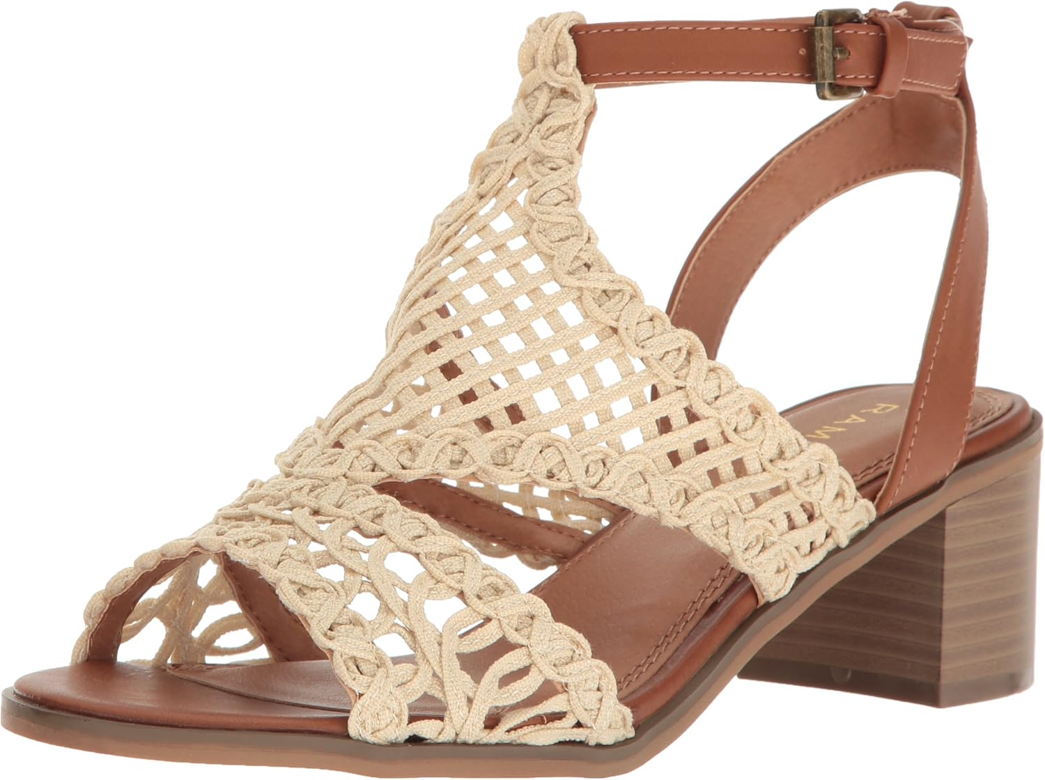 rampage block heel sandals